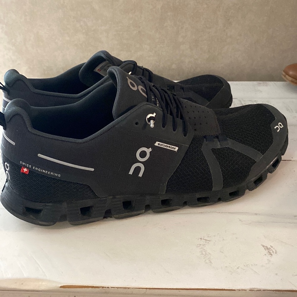 On Running Cloud Water Resistant Slip- on Shoes